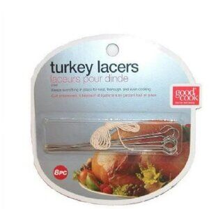 Stainless Steel Turkey Lacer, Pack of 6